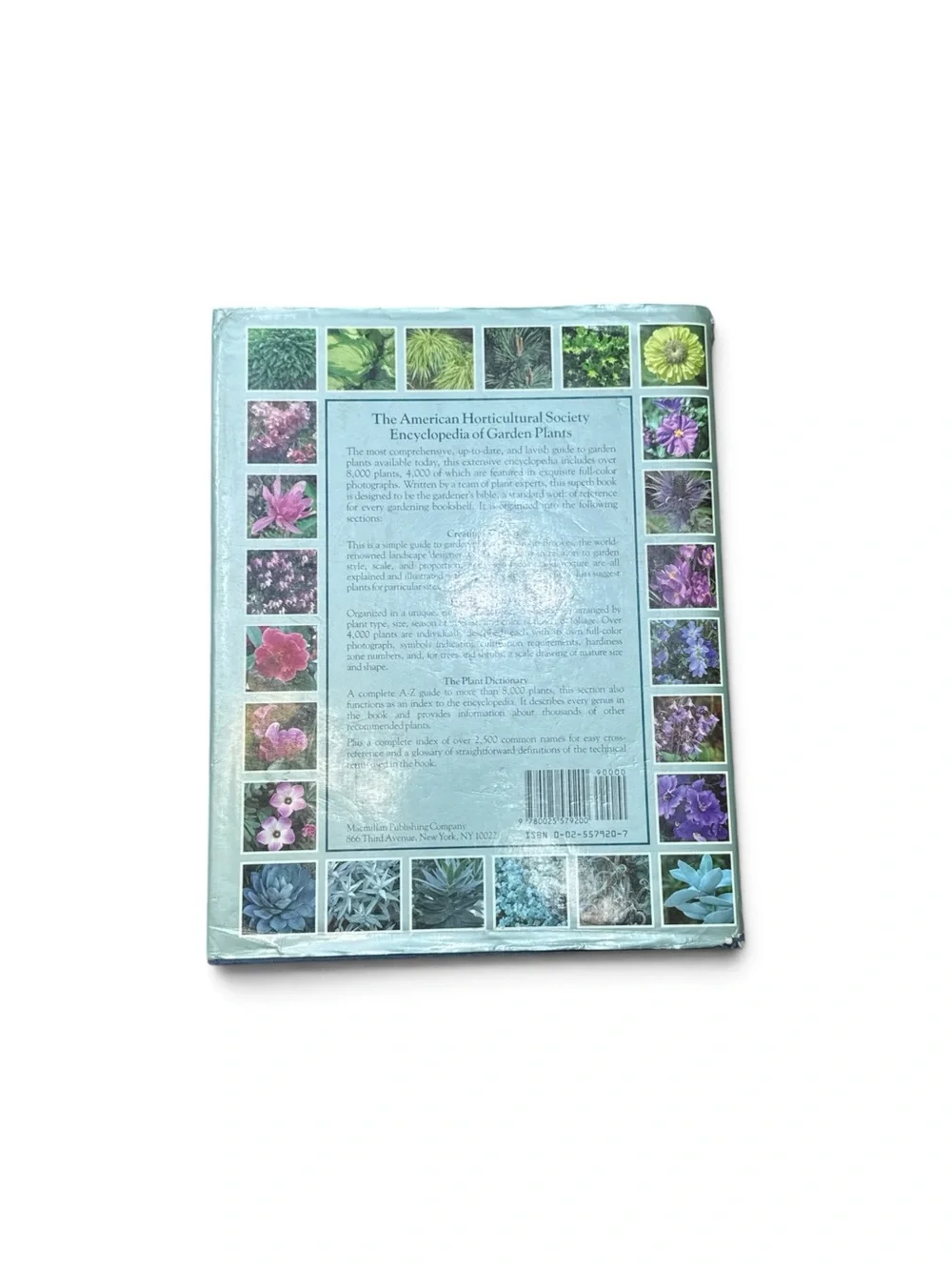 Vintage 1989 American Horticultural Society Encyclopedia of Garden Plants